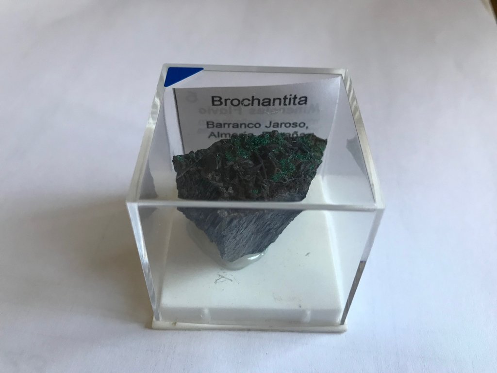 Brochantite (micro 4x4) Barranco Jaroso