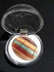 CABOCHON, OVAL, CARVED IN Rainbow Fluorite, PROVENANCE, PATAGONIA, Argentina.-