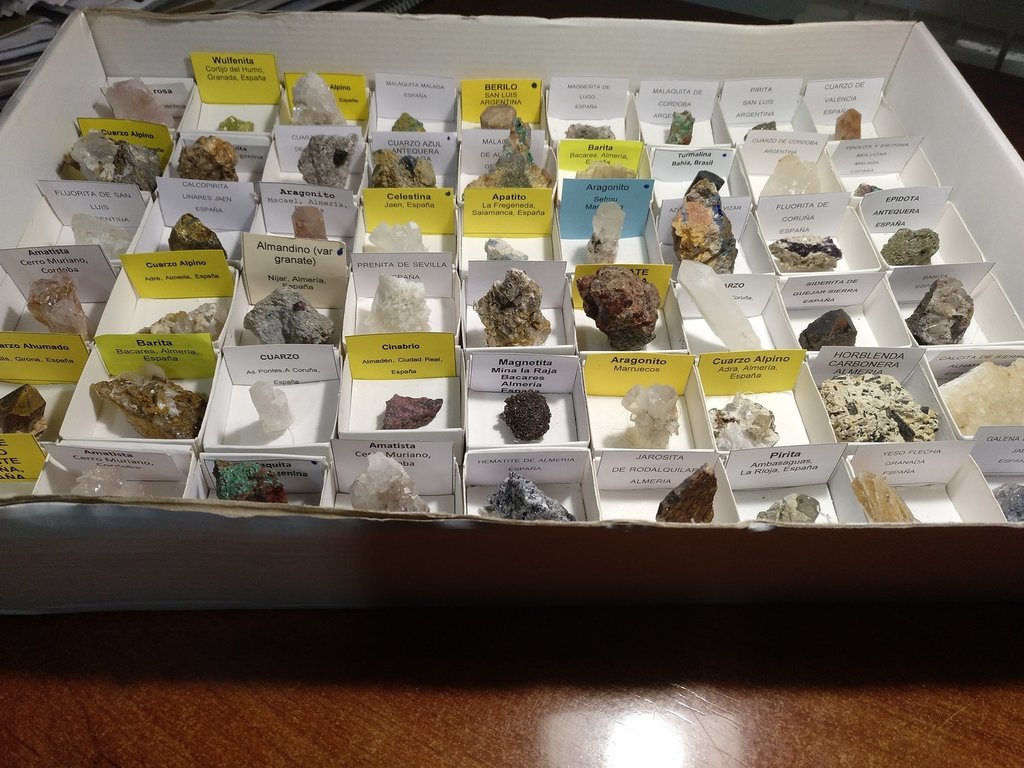 Colección de Minerales varios