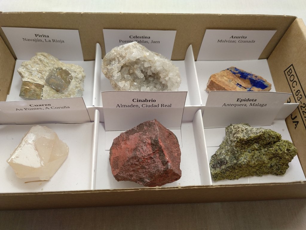 MINI COLLECTION OF SPANISH MINERALS