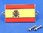 Bandera esmalte, España