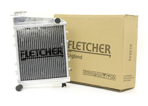 Radiador aluminio Mini, Fletcher, 1959-1992