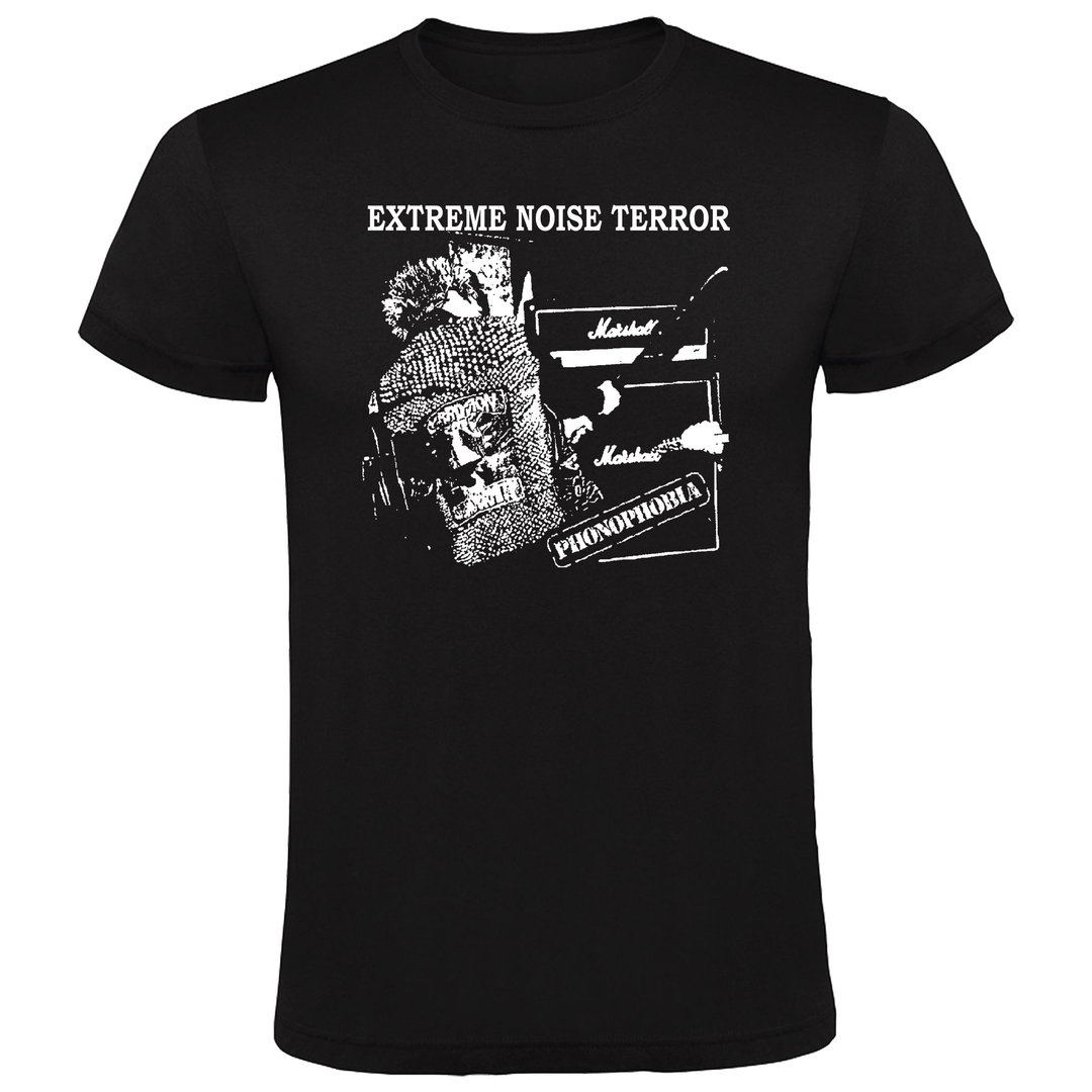 Camiseta de manga corta de hombre - Extreme Noise Terror - Phonophobia (007)